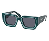 Of-White - Francisco Square-Frame Tinted Sunglasses Luxury - Off-White Eyewear